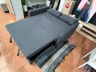 Sofá Cama 2 Plazas Gris