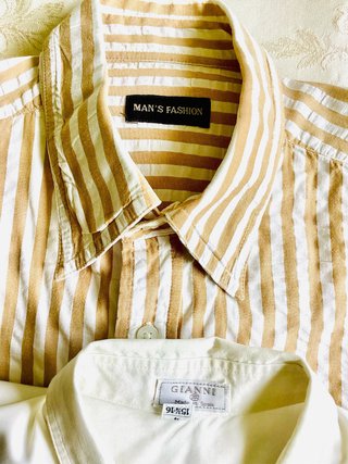 Lote 5 Camisas Vestir Caballero Talla L-XL