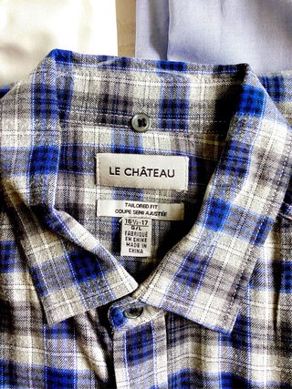 Lote 5 Camisas Vestir Caballero Talla L-XL