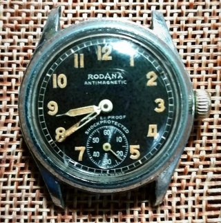 Orologio Rodana Militare Anni 40/50