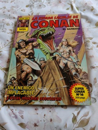 SuperConan 16 LA ESPADA SALVAJE DE CONAN
