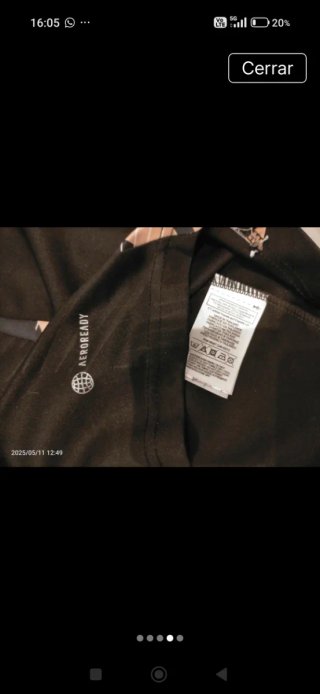 Camiseta Adidas Real Madrid Negra