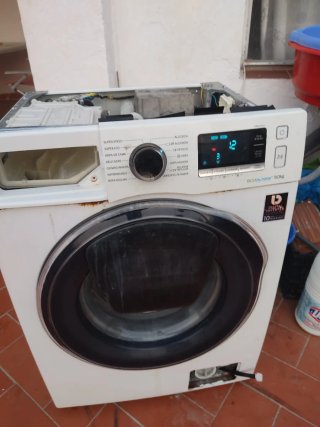 Tambor lavadora con motor