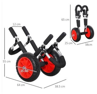 Carrello pieghevole per tavole da surf