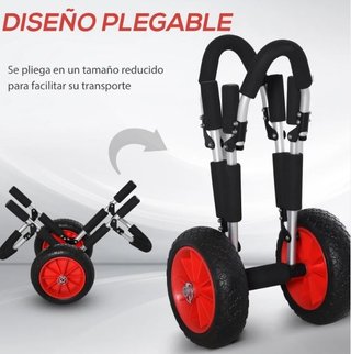 Carrello pieghevole per tavole da surf