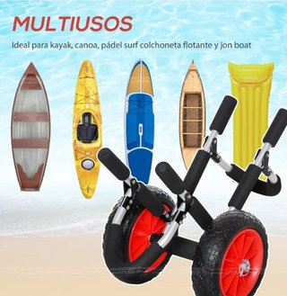 Carrello pieghevole per tavole da surf