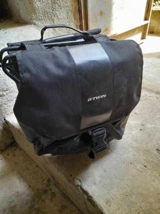 Parrilla y Alforjas para Bicicleta