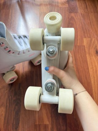 Patines Oxelo 4 Ruedas Blancos