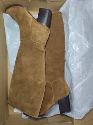 Botas de Ante Marrones Zeira Talla 38
