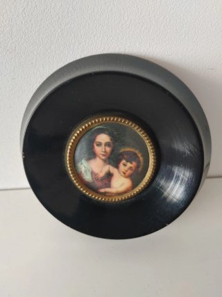 Pareja de cuadros antiguos
