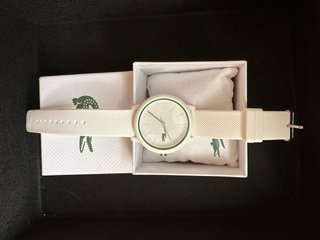 Orologio Lacoste Bianco Argento