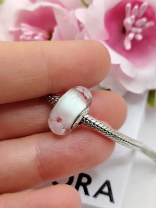 Charm pandora vetro di murano