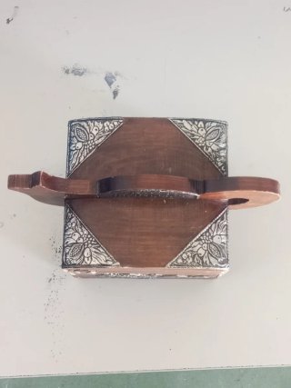 Caja artesana para infusiones de madera