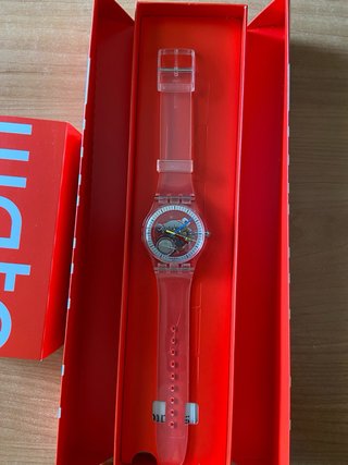 Reloj Swatch Skeleton Transparente