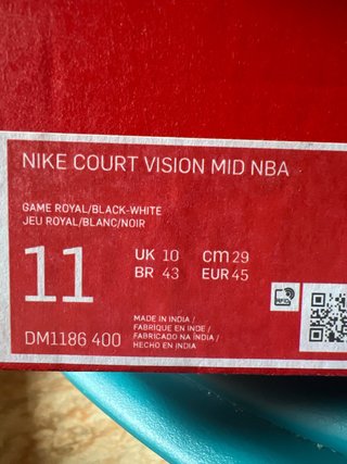 NIKE NBA Court Vision MID ROYAL