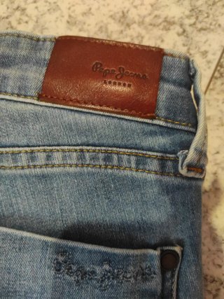 Lote 2 Vaqueros Azules en perfecto estado talla xs