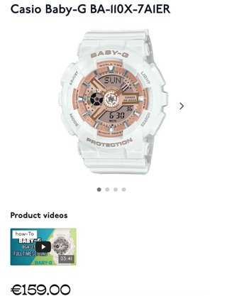 Reloj Casio Baby-G Module 5338