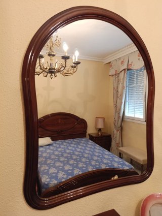 Dormitorio completo madera
