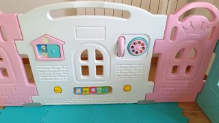 Parque infantil modular grande + colchoneta puzzle