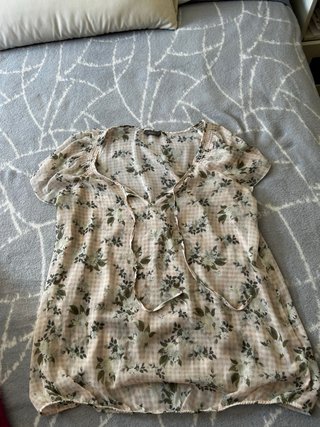 Blusa de dama con estampado