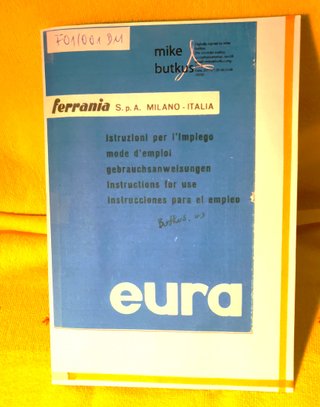 Ferrania EURA Fotocamera Vintage
