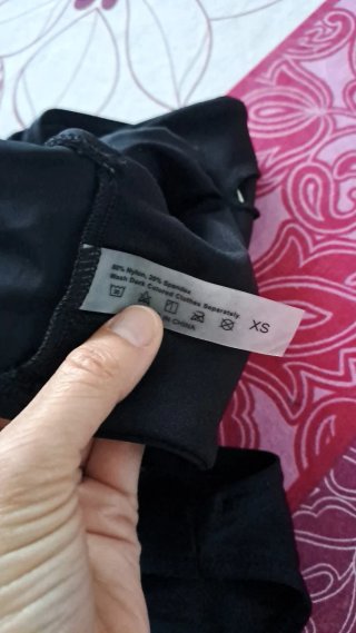 Costume intero monospalla nero