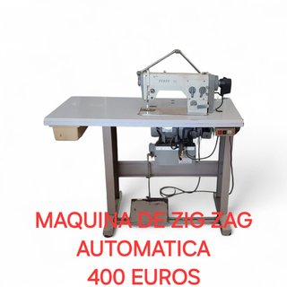 MAQUINA CALZADO ZIG ZAG AUTOMATICA