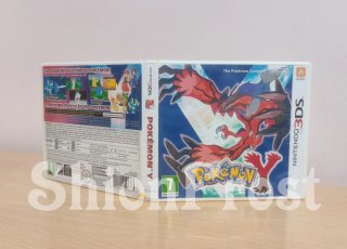 Caja Pokémon Y Nintendo 3DS Español/Portugués
