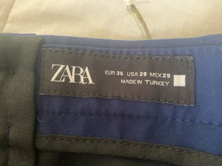 Traje azul Zara Talla M. Ocasión graduaciones !!
