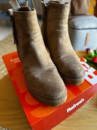 Botines Refresh Taupe Talla 35