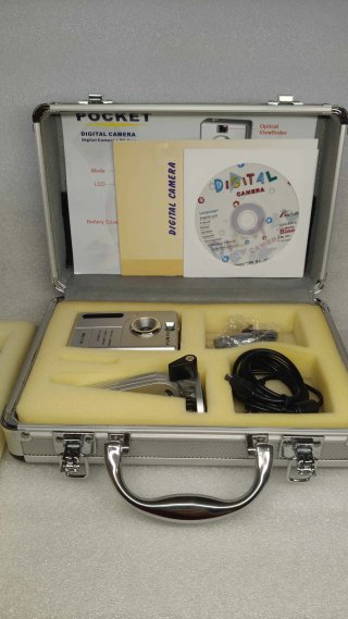 🇪🇸 Maletín Olympia con cámara y accesorios