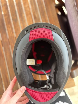 Casco LS2 Rapid Mini Blanco y Rojo
