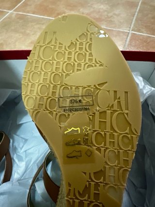 Sandalias Carolina Herrera Marrones
