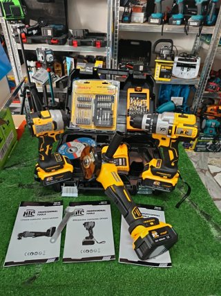 Valigetta 3 attrezzi 68V con 3 batterie