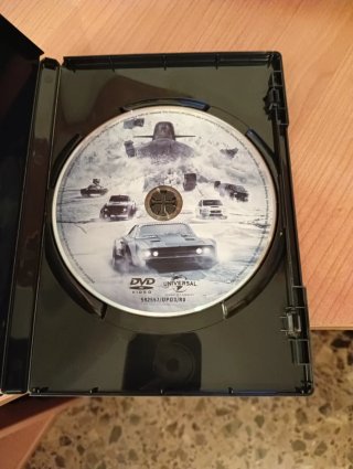 FAST FURIOUS 8 DVD COMO NUEVA