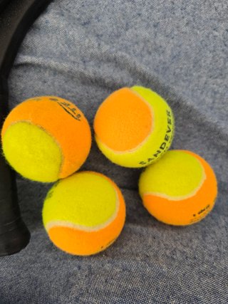 Palas de playa Sandever + 4 pelotas