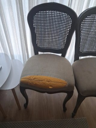 Juego de 2 sillas de comedor