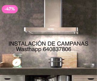 Instalación de campanas de cocina