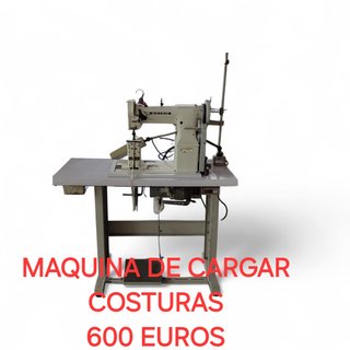 MAQUINA CALZADO CARGAR COSTURAS