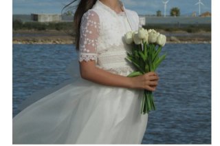 Traje de Comunión Niña Blanco