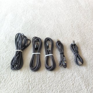 Pack 5 Cables Lightning Carga Rápida