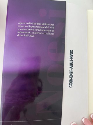 Noesi. Textos de filosofia per a les PAU 2025