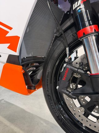 KTM RC 990 R TRACK Blanca y Naranja