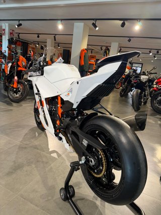 KTM RC 990 R TRACK Blanca y Naranja