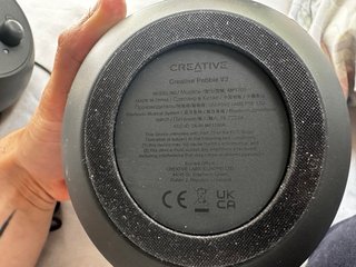 Altavoces Creative Pebble V3 Bluetooth Negros