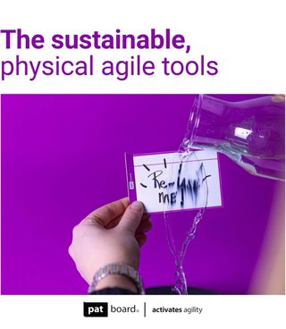 Patboard Tablero Agilidad Scrum Profesional