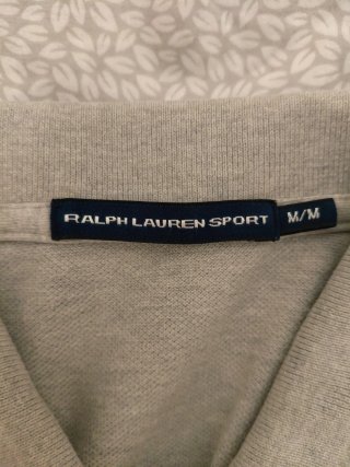 Polo Ralph Lauren Sport Gris Talla M Mujer