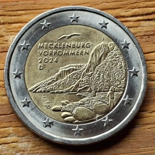 Moneda 2€ Mecklenburg-Vorpommern 2024 J