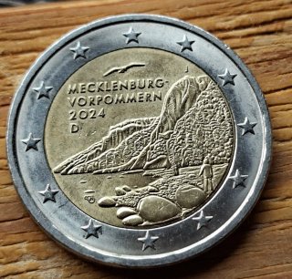 Moneda 2€ Mecklenburg-Vorpommern 2024 J