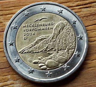Moneda 2€ Mecklenburg-Vorpommern 2024 J